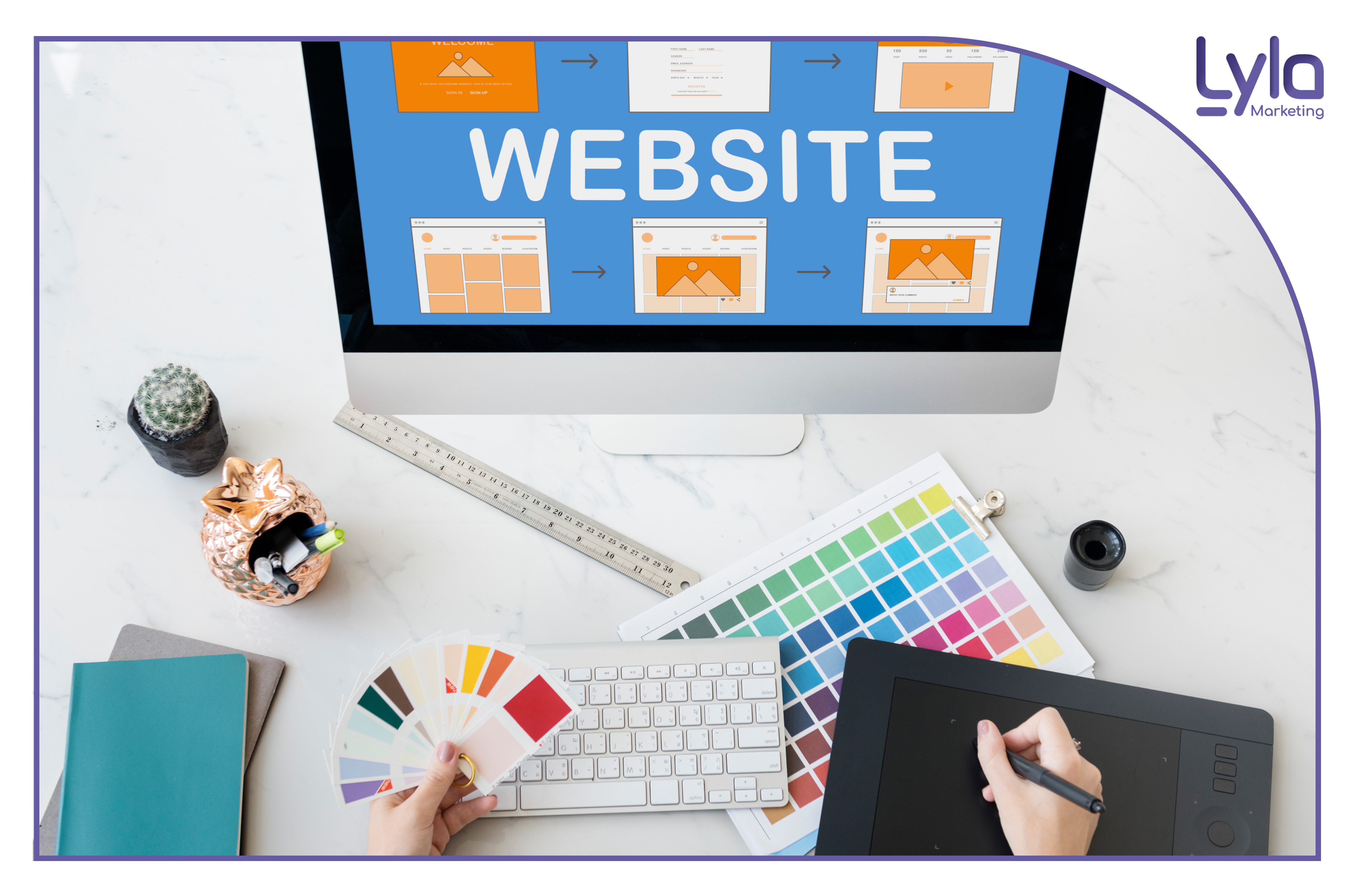 What is website design